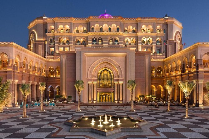 Abu Dhabi Full Day Sightseeing Tour From Dubai With Ferrari world Tickets - The Dates Market adds a more local pause