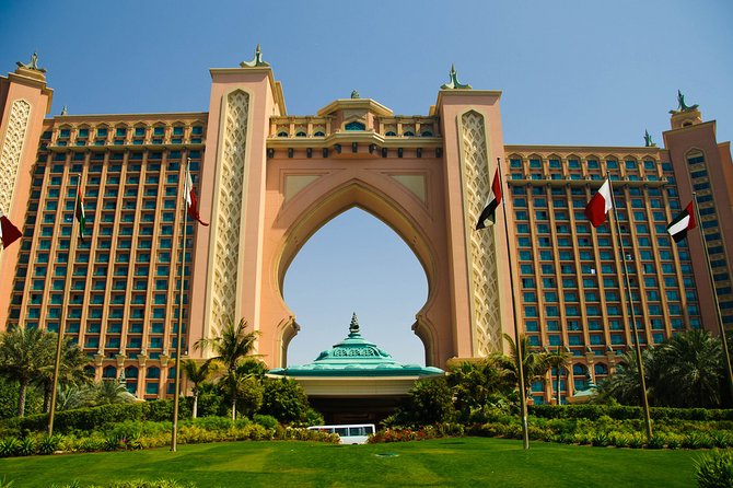 Abu Dhabi Grand Mosque, Etihad Towers & Royal Palace Visit from Dubai - Emirates Palace from the outside