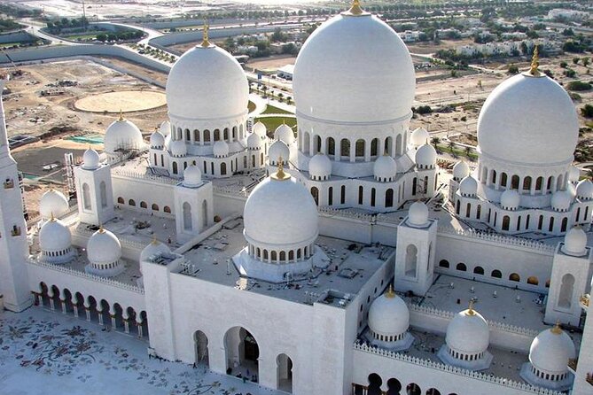 Abu Dhabi Grand Mosque, Etihad Towers & Royal Palace Visit from Dubai - Lunch at Marina Mall