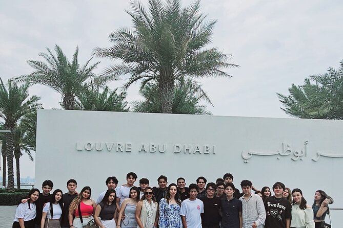 Abu Dhabi Grand Mosque Tour with Lourve Museum Tickets from Dubai - The Corniche, Emirates Palace, and the Abu Dhabi View