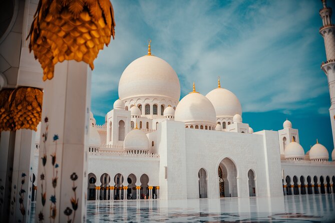 Abu Dhabi Grand Mosque Tour With Louvre Museum Tickets - The mosque’s marble, gold, and scale