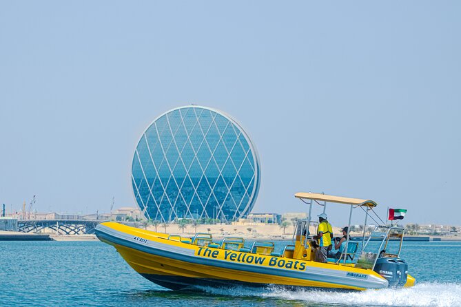 Abu Dhabi Guided Sightseeing Boat Tours - Qasr Al Watan, seen from the coast