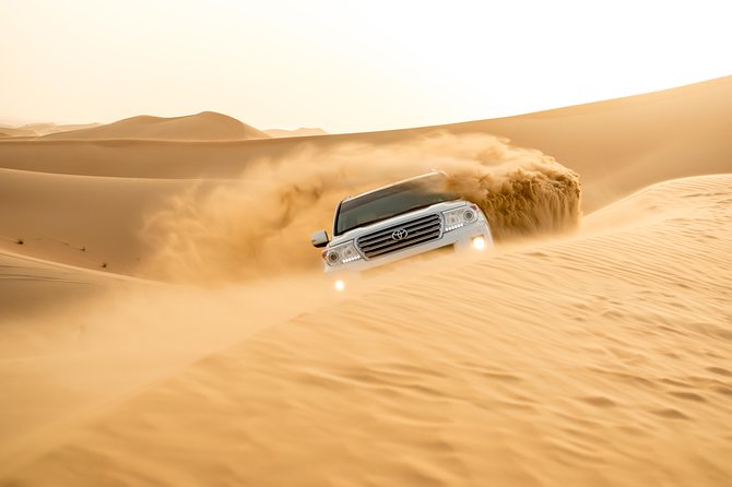 Abu Dhabi Half Day Desert Safari - The 45-minute ride from Abu Dhabi to open sand