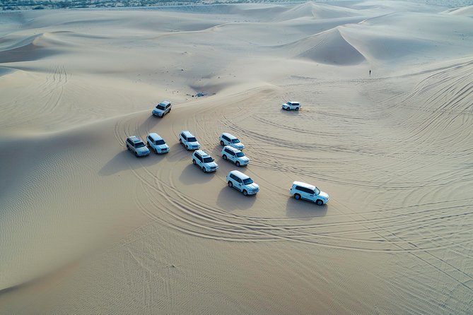 Abu Dhabi Half Day Desert Safari - Dune bashing with Aziz, Salam, Abdul, or Yousef