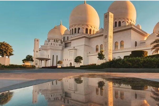Abu Dhabi Highlights Day Trip from Dubai - Abu Dhabi’s famous skyline from the road