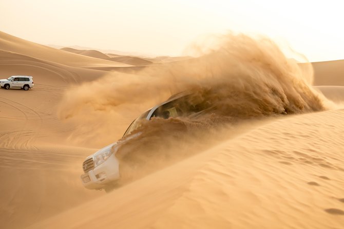Abu Dhabi Morning Desert Safari - The one-hour ride from Abu Dhabi
