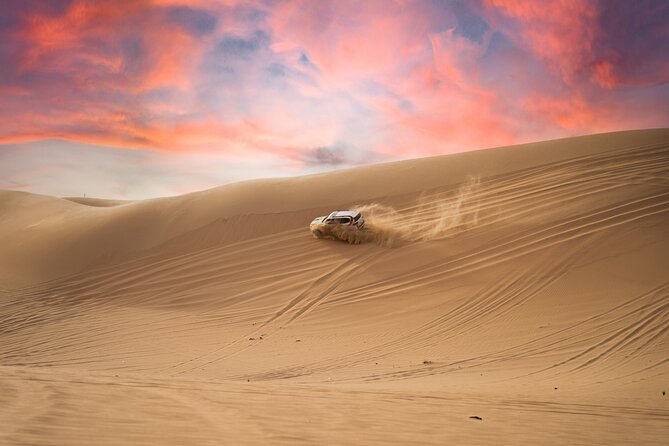 Abu Dhabi Morning Desert Safari: 4x4 Dune Bashing, Camel Ride and Sandboarding - The 7:30 am start gets you into the desert early