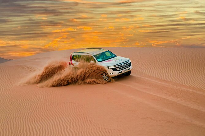 Abu Dhabi Morning Desert Safari: 4x4 Dune Bashing, Camel Ride and Sandboarding - The camel farm gives you a brief traditional touch