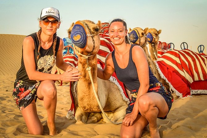 Abu Dhabi: Morning Desert Safari with Camels and Sandboarding - Sandboarding on Abu Dhabi’s Tall Dunes
