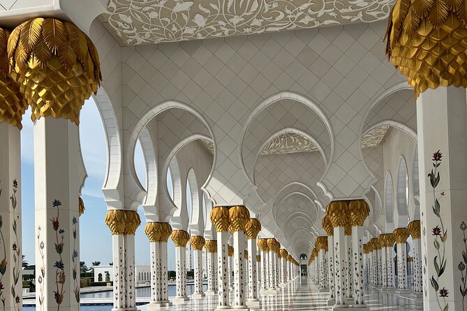 Abu Dhabi Tour Grand Mosque Heritage Village Emirates Palace - Why the Grand Mosque carries this day