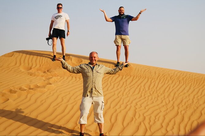 Abudhabi Desert Safari - Dune bashing: the tour’s main burst of adrenaline