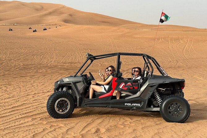Adrenaline combo : Desert activities + ATV or Quad bike option - From Dubai streets to open red dunes