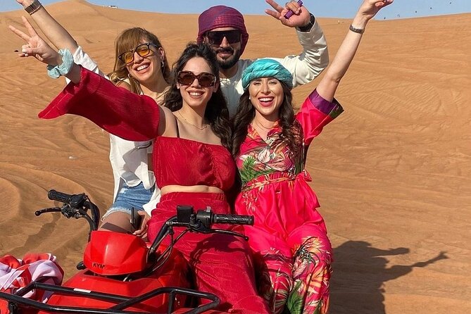 Adrenaline combo : Desert activities + ATV or Quad bike option - The short camel ride