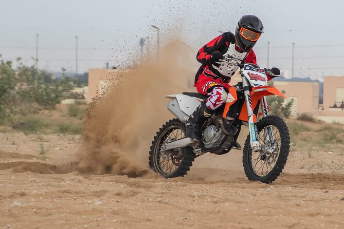 Adult Desert Motorbike Training in Dubai - Starting at MotoZone’s Dubai training base