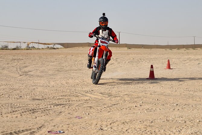Adult Desert Motorbike Training in Dubai - Moving from practice to the dunes