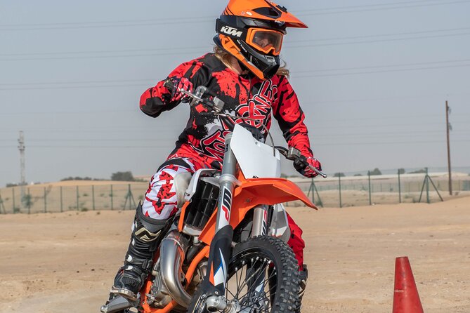 Adult Desert Motorbike Training in Dubai - What the $198.15 price includes