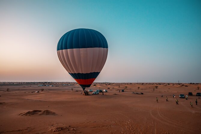 Adventure Hot Air Balloon with Buffet Breakfast & Falcon Show - Quad biking on the sand
