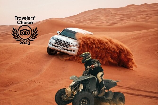 Adventurous Red Dune Desert Safari Deal with Quad Bike,Shows &BBQ - At a glance