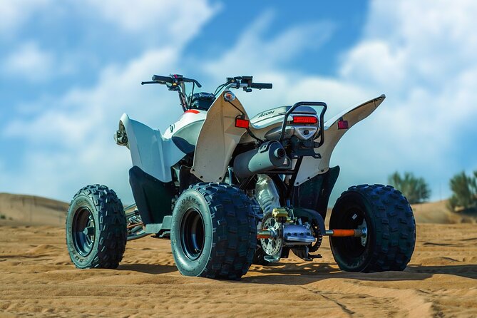 AEON 200/400CC Single seater Quad Bike self drive to open desert - Reaching the open desert on Nazwa Road