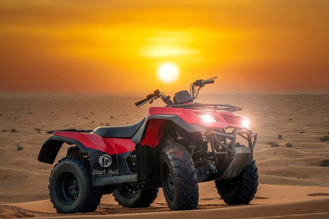 AEON 200/400CC Single seater Quad Bike self drive to open desert - Choosing morning, afternoon, or sunset
