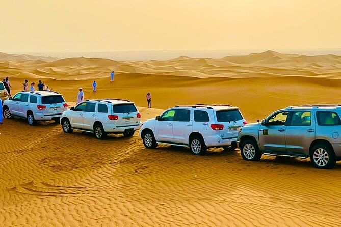 Afternoon Desert Safari with Quad Bike, Camel Ride and Sandboarding - Red Dunes and a Four-Hour Afternoon