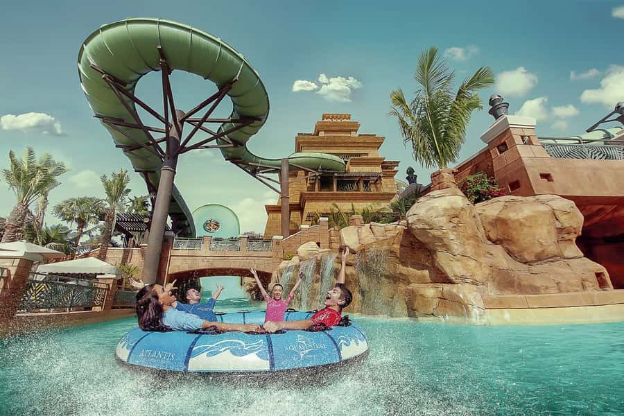 Aquaventure World Waterpark Ticket at Atlantis Dubai - Hot floors and water socks are not minor details
