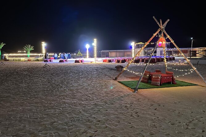 Arabian Desert Safari Abu Dhabi: 6Hour Tour with BBQ & Live Shows - Camel photos and simple desert activities