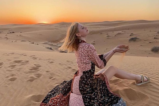 Arabian Desert Safari with BBQ Dinner Camel Ride, Sand Boarding - Pickup, timing, and comfort during six hours