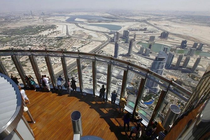 At the Top Burj Khalifa & Afternoon tea at Burj Al Arab - Rising to floors 124 and 125 at Burj Khalifa