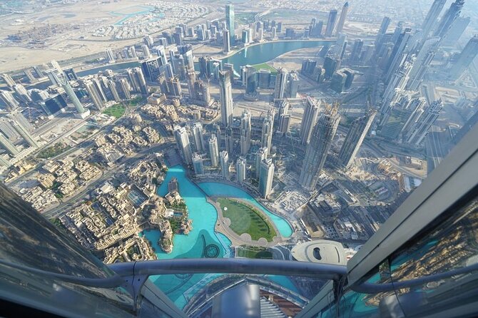 At the top burj khalifa dubai ticket with cafe treat - The lift ride sets the mood