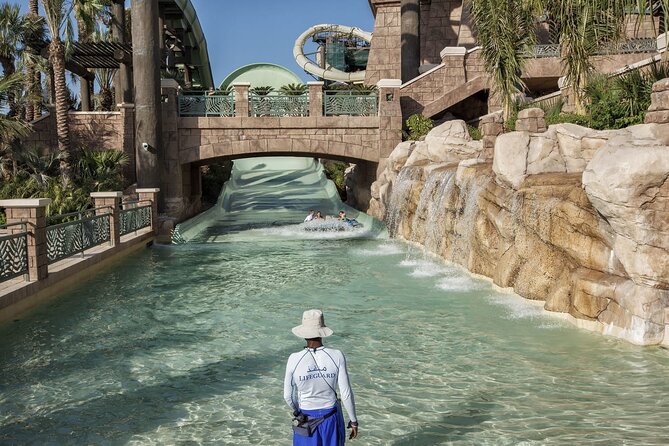 Atlantis Aquaventure Waterpark Ticket - A private beach and places to eat
