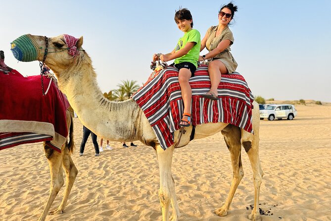 Best Dubai Desert Safari with Buffet Dinner,Sand Boarding & Shows - Dune bashing on the red dunes