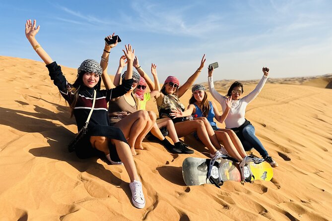 Best Dubai Desert Safari with Buffet Dinner,Sand Boarding & Shows - What the $52 price really buys you