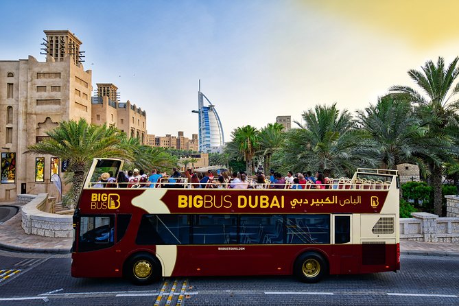 Big Bus Dubai Open Top Night Tour - Burj Al Arab and the Jumeirah coast