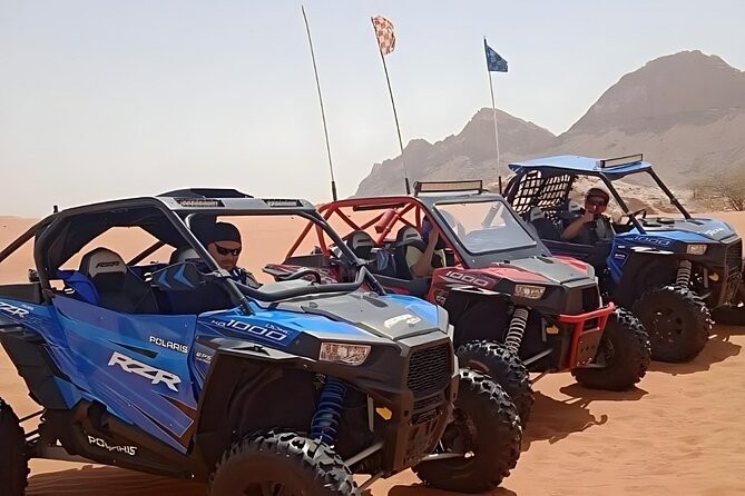 Buggy Ride in Red Dunes With Pick-up and Drop-up - What happens when you reach the activity point