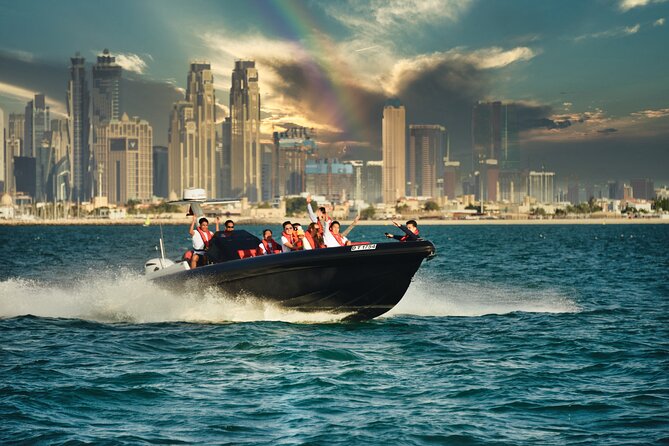 Burj Al Arab 100 Minute Boat Tour - JBR gives you the city-and-beach contrast
