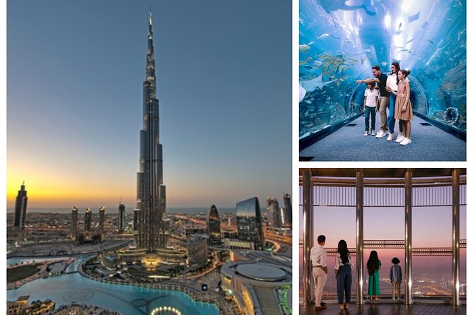 Burj Khalifa At the Top & Dubai Aquarium Combo Entrance Tickets - Burj Khalifa: the elevator ride is part of the attraction
