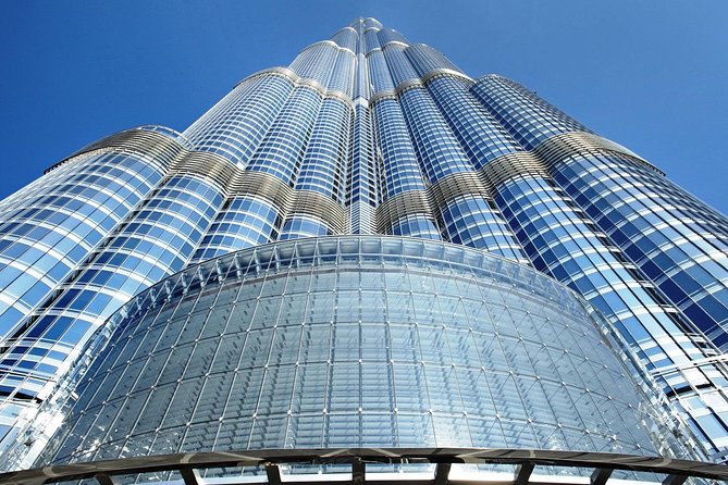 Burj Khalifa: At the Top entry with Fountain Boardwalk - Reaching At the Top on floors 125 and 148