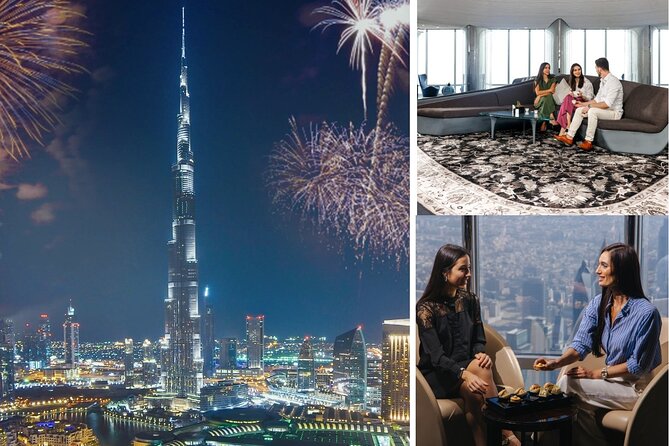 Burj Khalifa At The Top ticket with Optional Premium Access - Levels 124 and 125: the classic Dubai view