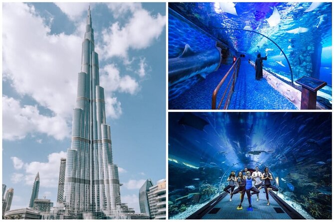 Burj Khalifa, Dubai Aquarium & UWZ with Penguin Cove Tickets - Burj Khalifa levels 124 and 125