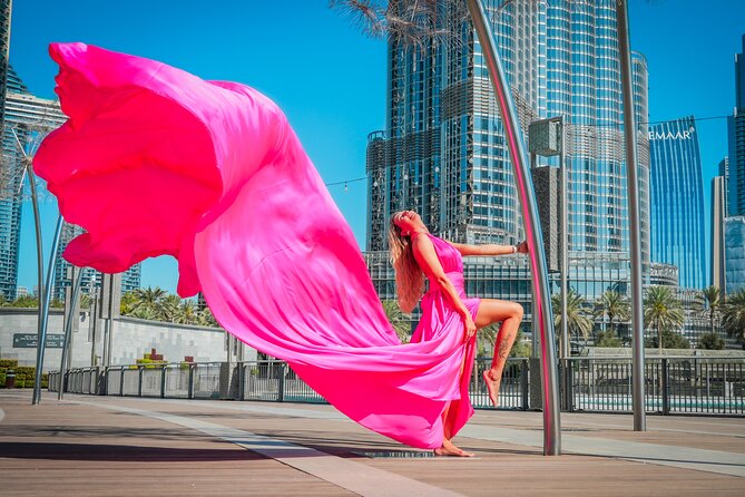 Burj Khalifa Flying Dress Instagram Videography Shoot - Professional direction matters more than fancy equipment