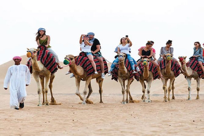 Camel Trekking and Morning Safari with Sand Boarding - The camel ride across the red dunes