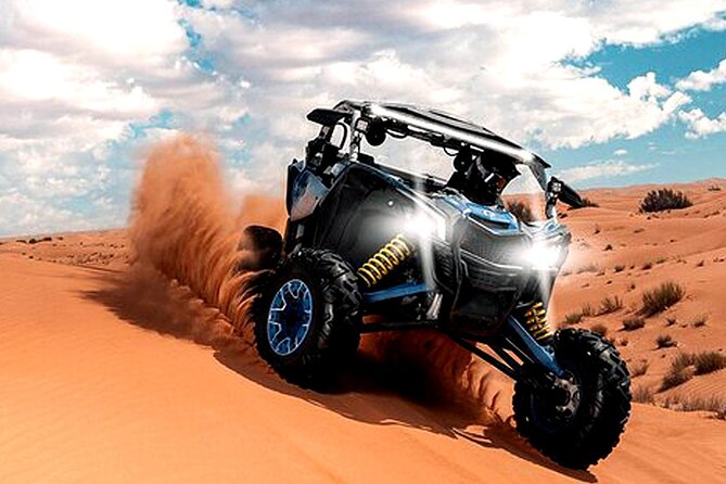 CAN AM 04 Seater Self Drive with Camel Riding and Sand Skiing - Key points at a glance