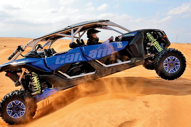 CAN-AM Buggy 04 Seater with Camel Riding and Sand Skiing - Pickup makes the desert trip easier