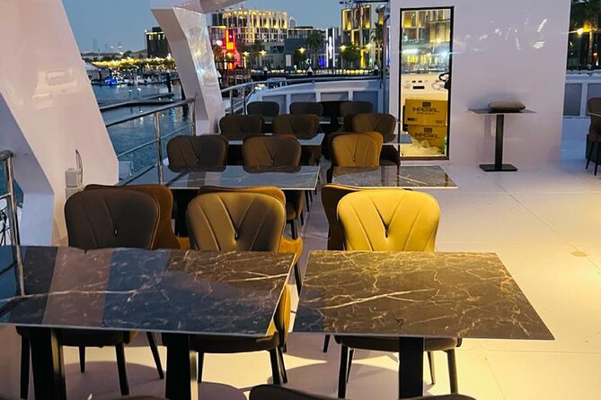 Catamaran Cruise with Dinner at Al Jaddaf Waterfront Dubai - Tanura, horse dancing, and onboard entertainment