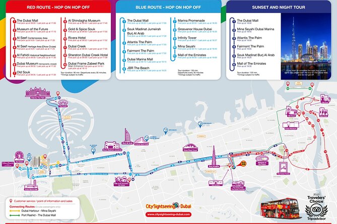 City Sightseeing Dubai Hop-On Hop-Off Bus Tour - Atlantis, the Palm, and Palm Jumeirah