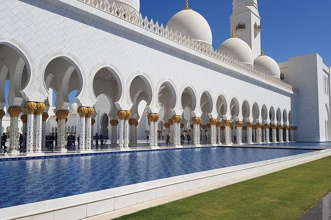 Combo Tour: Grand Mosque Visit & Dubai Desert Safari Experience - From Abu Dhabi to the High Red Dunes