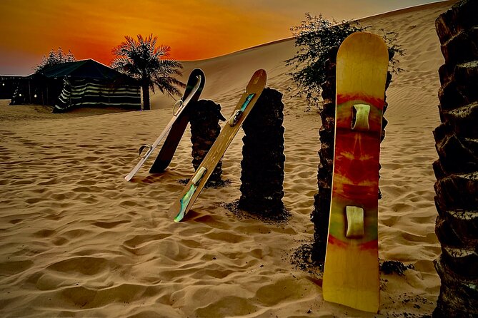 Desert Safari Abu Dhabi w/ Sand Boarding, Camel Ride & BBQ Dinner - What the $75.36 price really covers