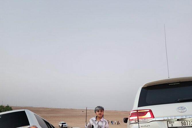 Desert Safari BBQ Dinner, Live Shows, ATV Bikes, Sandboarding - The 4x4 ride and red-sand dune bashing