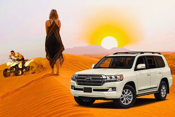 Desert Safari Dubai 30 Mins Quad Bike, Sand Board, Camel Ride BBQ - Key points to know before you book